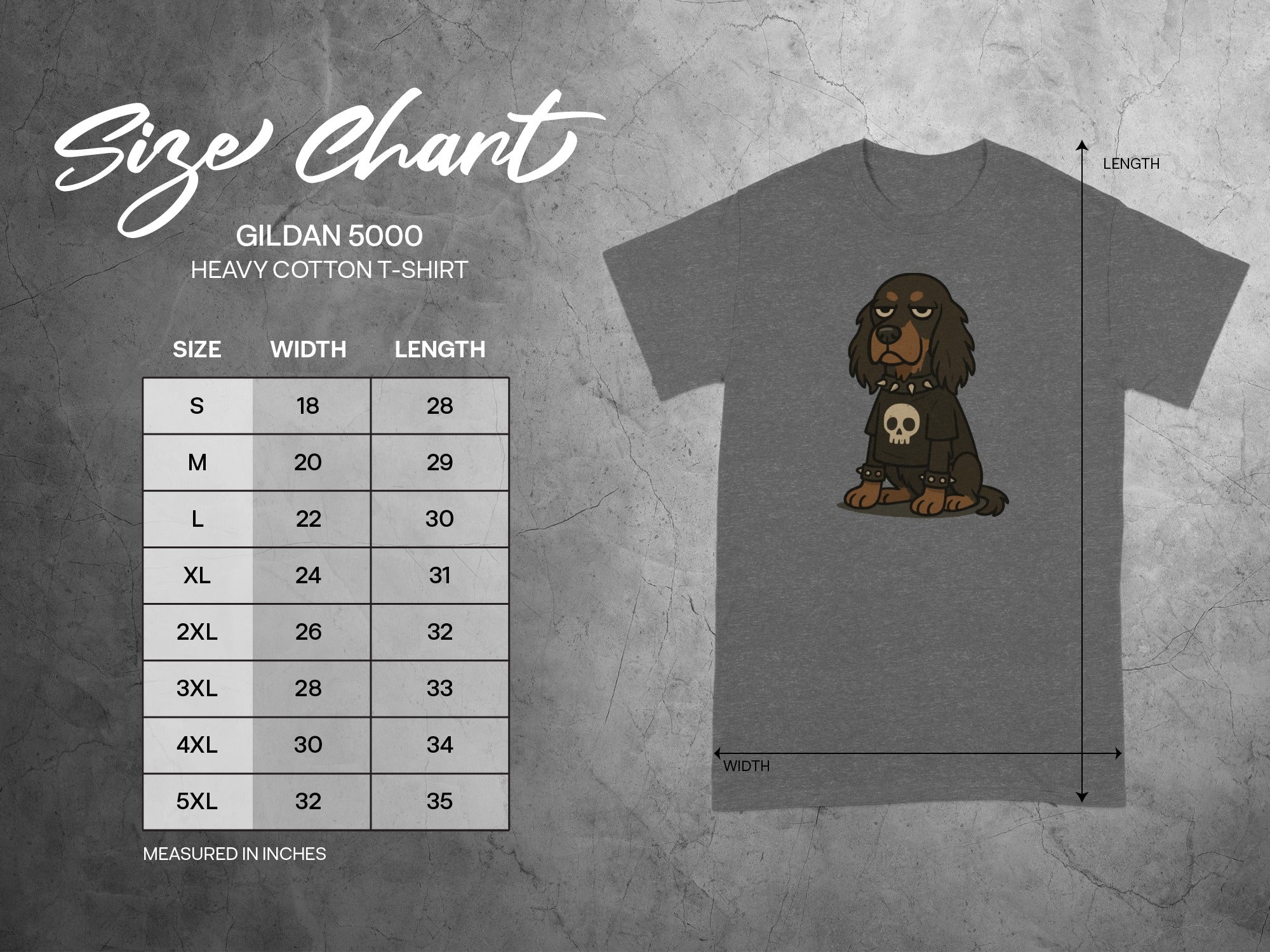 Cartoon Dog in Skull Costume Graphic T-Shirt