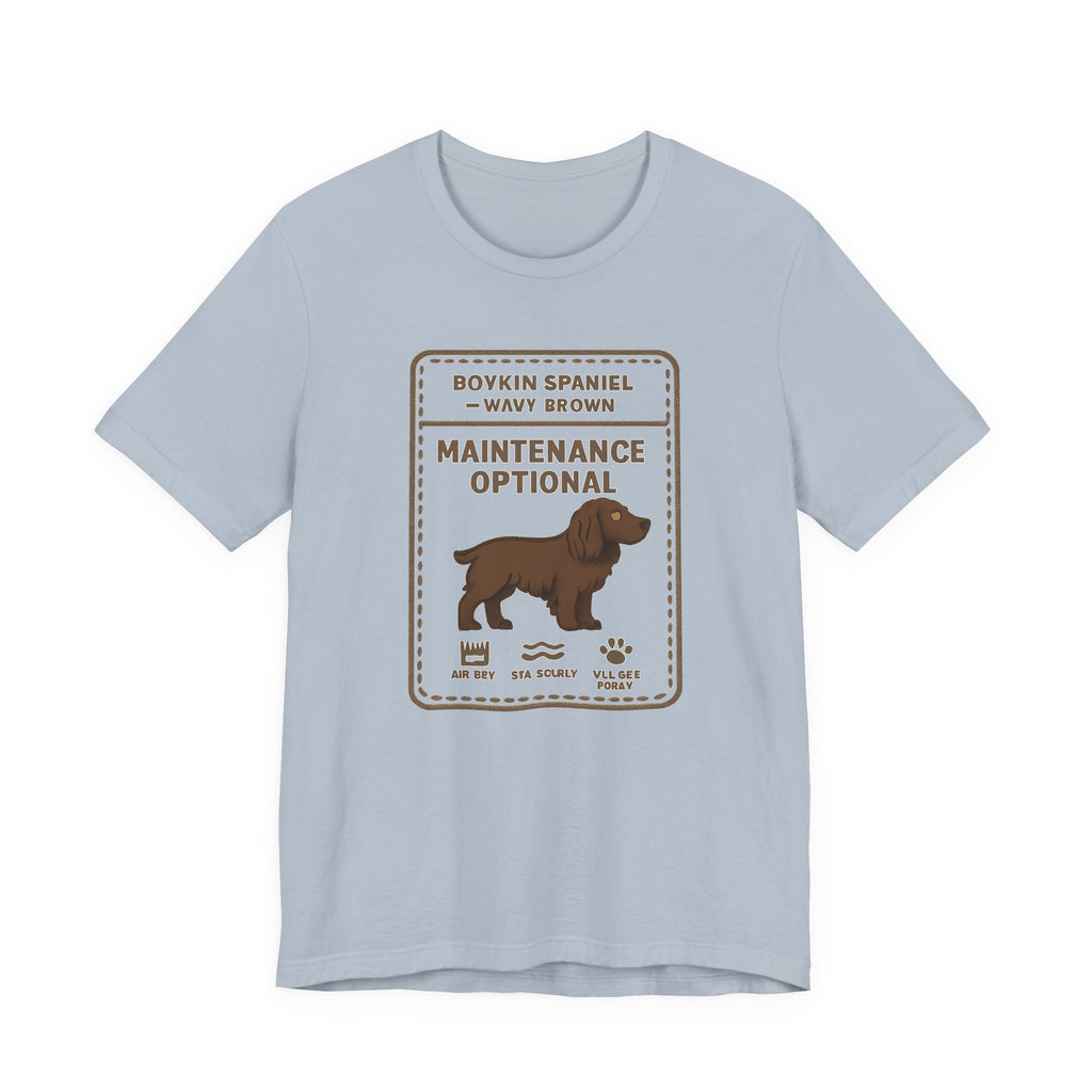 Boykin Spaniel Topknot Maintenance Optional Tee