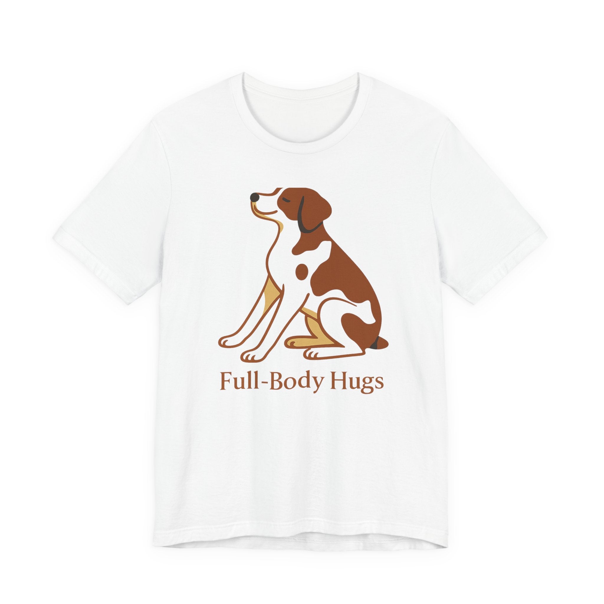 Brittany Spaniel Full-Body Hugs Tee