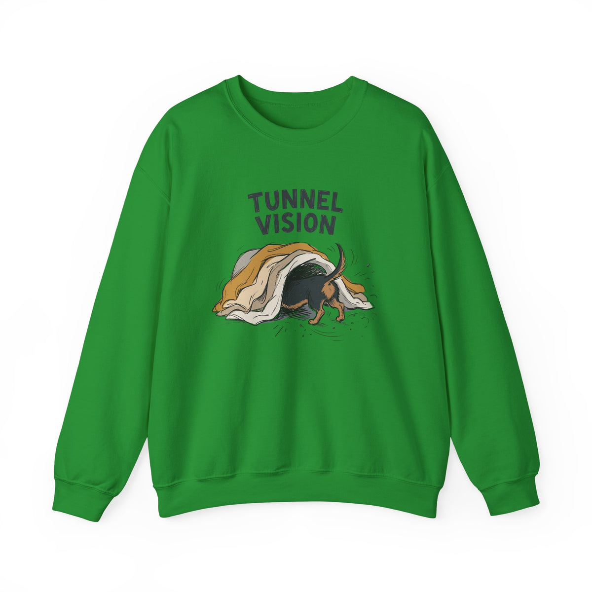 Tunnel Vision Dachshund Lovers Sweatshirt