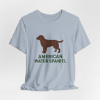 American Water Spaniel Silhouette Tee