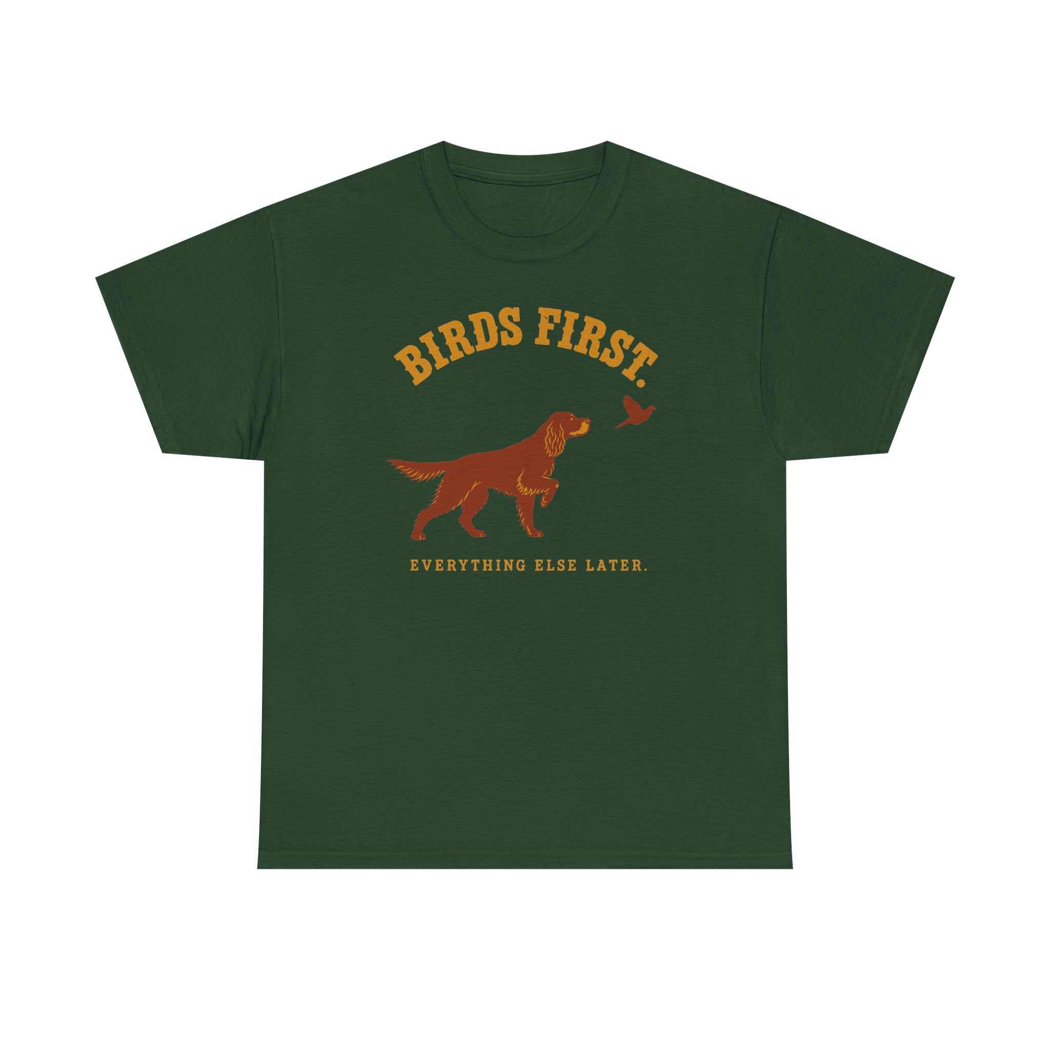 The Birds First. Gordon Setter T-Shirt