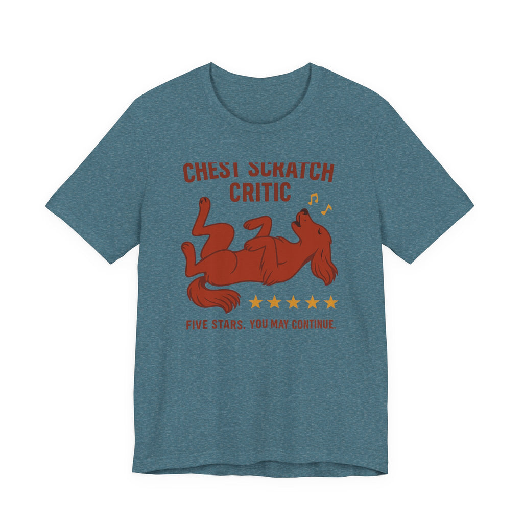 Irish Setter Chest Scratch Critic Tee