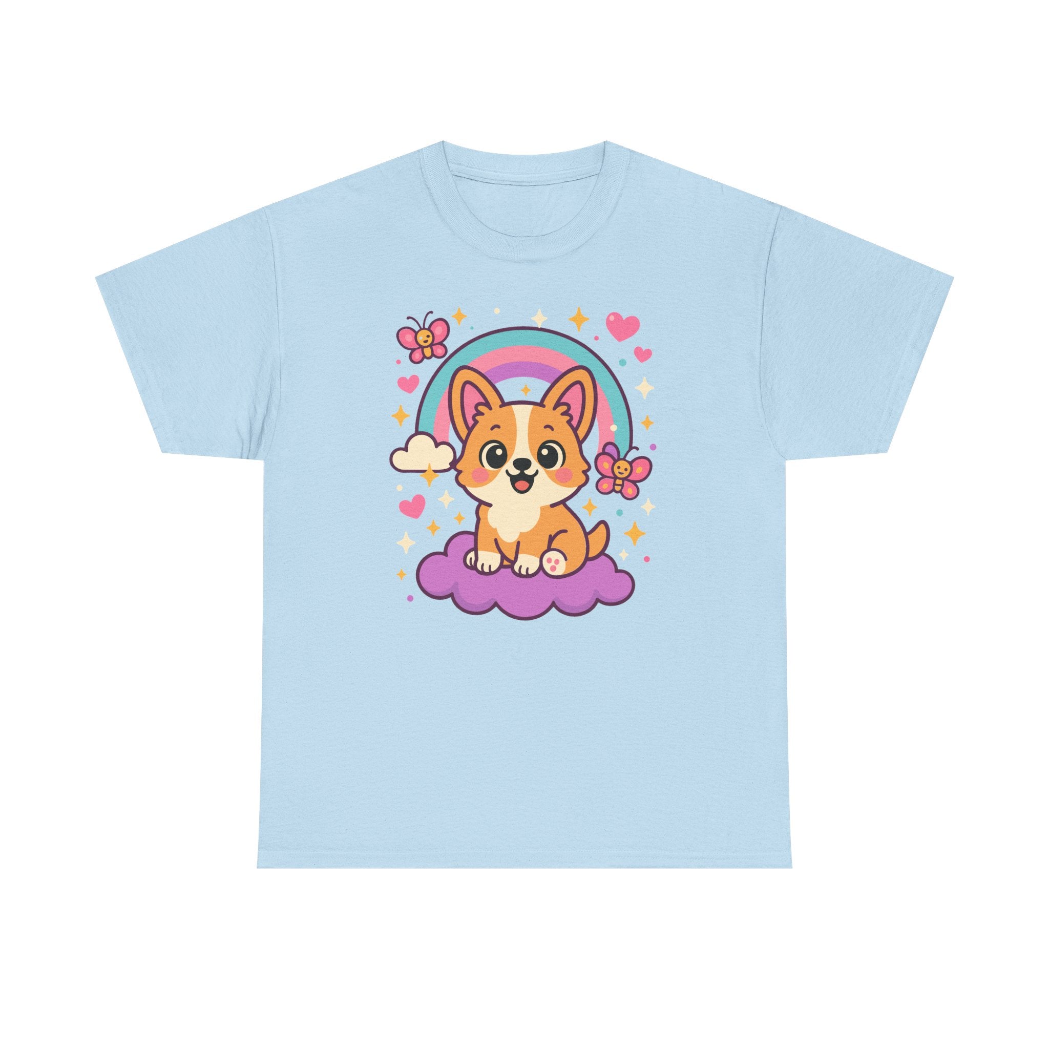 Corgi Dog on Cloud T-Shirt