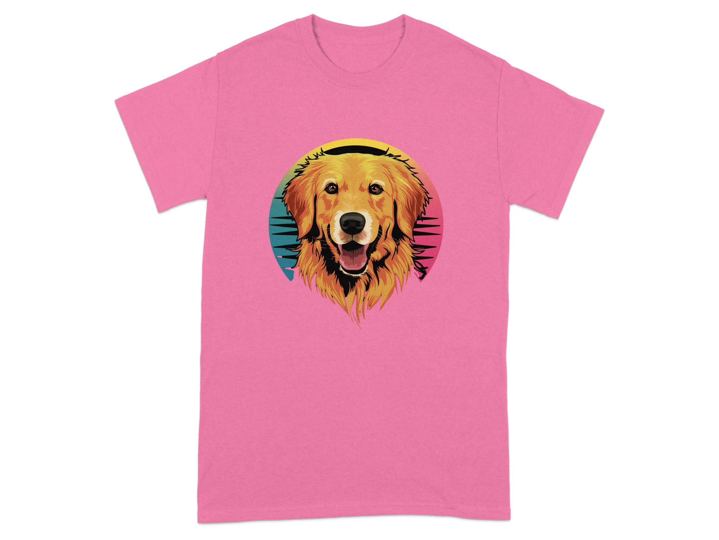Golden Retriever Graphic Tee shirt product type