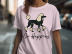 Chic Happens Poodle Graphic Design Shirt