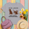 Field Spaniel Then You're Owned Tee in Athletic Heather