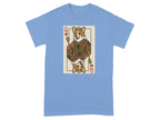 Queen of Hearts Corgi Playing Card Graphic Shirt