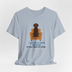 Curly-Coated Retriever My Dog Took The Chair Tee