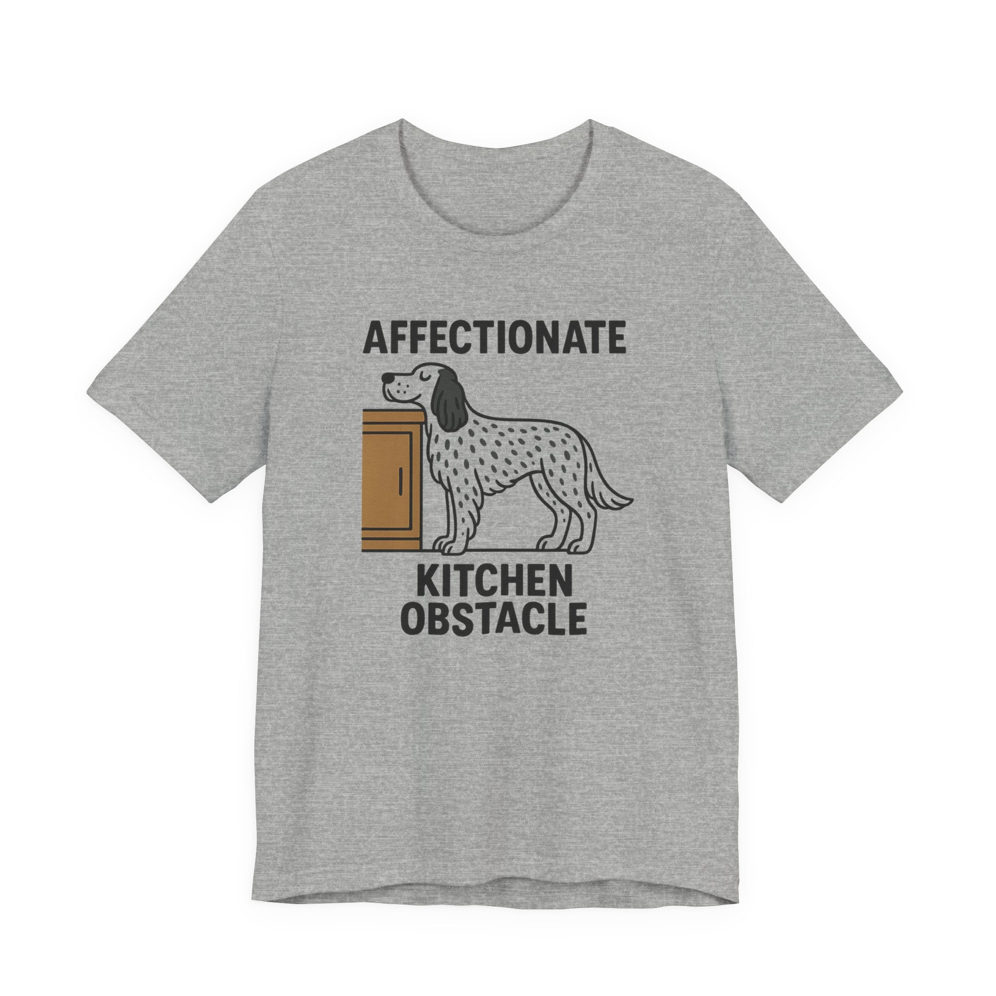 English Setter Affectionate Kitchen Obstacle Tee