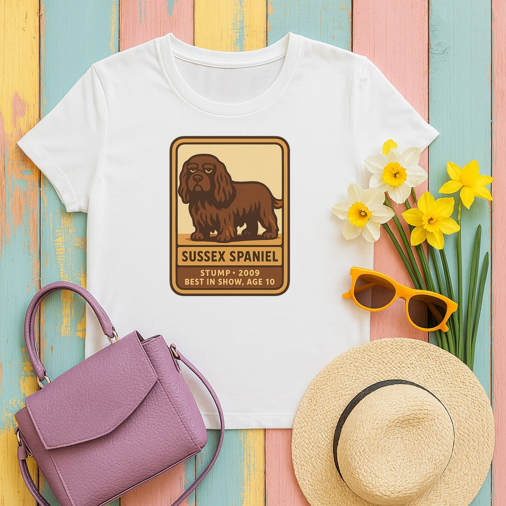 Sussex Stump 2009 Card Tee in White