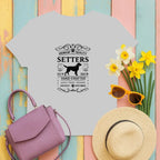 Premium Quality Setters EST 2019 Hand Crafted T-Shirt Sport Grey T-shirt