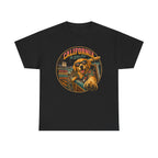 Retro Surf Golden Retriever T-Shirt