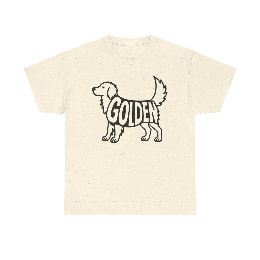Golden Retriever Silhouette T-Shirt
