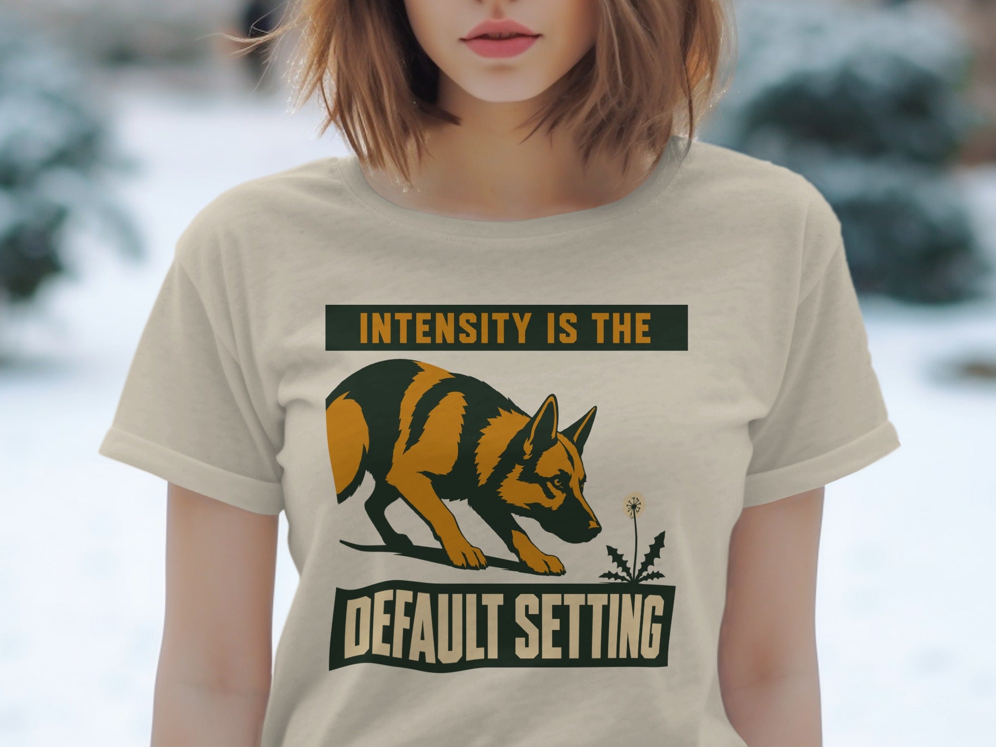 Default Setting German Shepherd T-Shirt