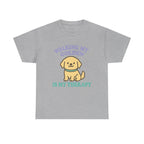 Walking My Golden Kawaii T-Shirt