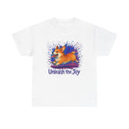 Unleash the Joy Playful Corgi Illustration T-Shirts