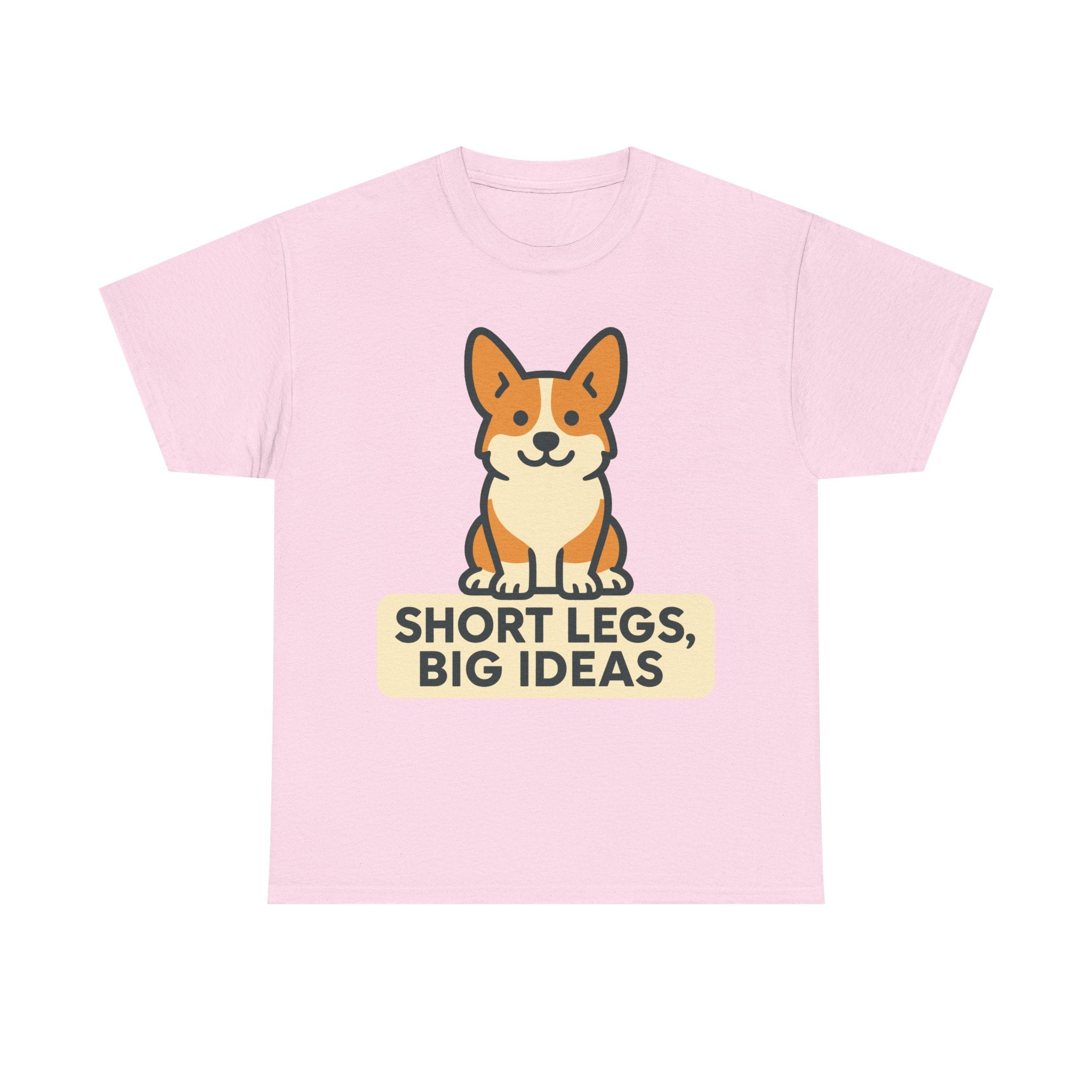 Corgi "Short Legs, Big Ideas" T-shirt