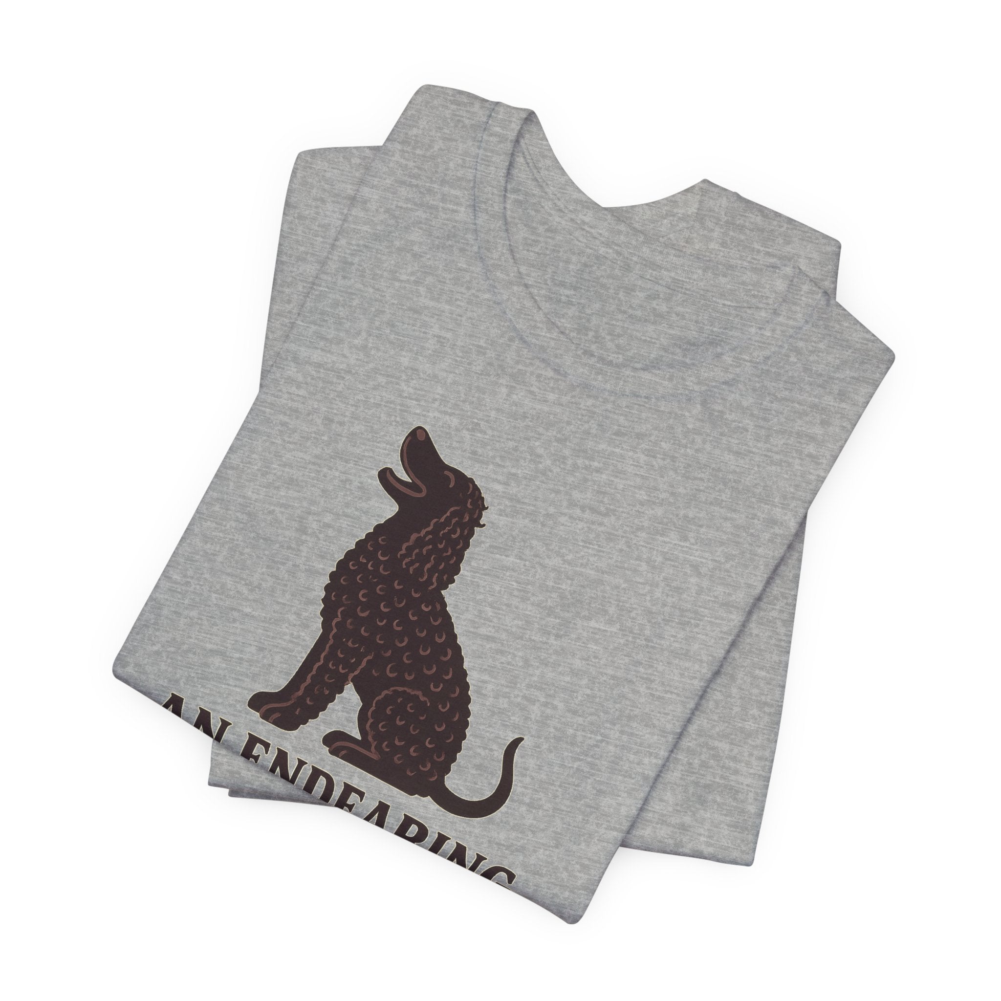Irish Water Spaniel Endearing Sense Of Humor Tee