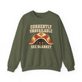 See Blanket Dachshund Sweatshirt in Military Green