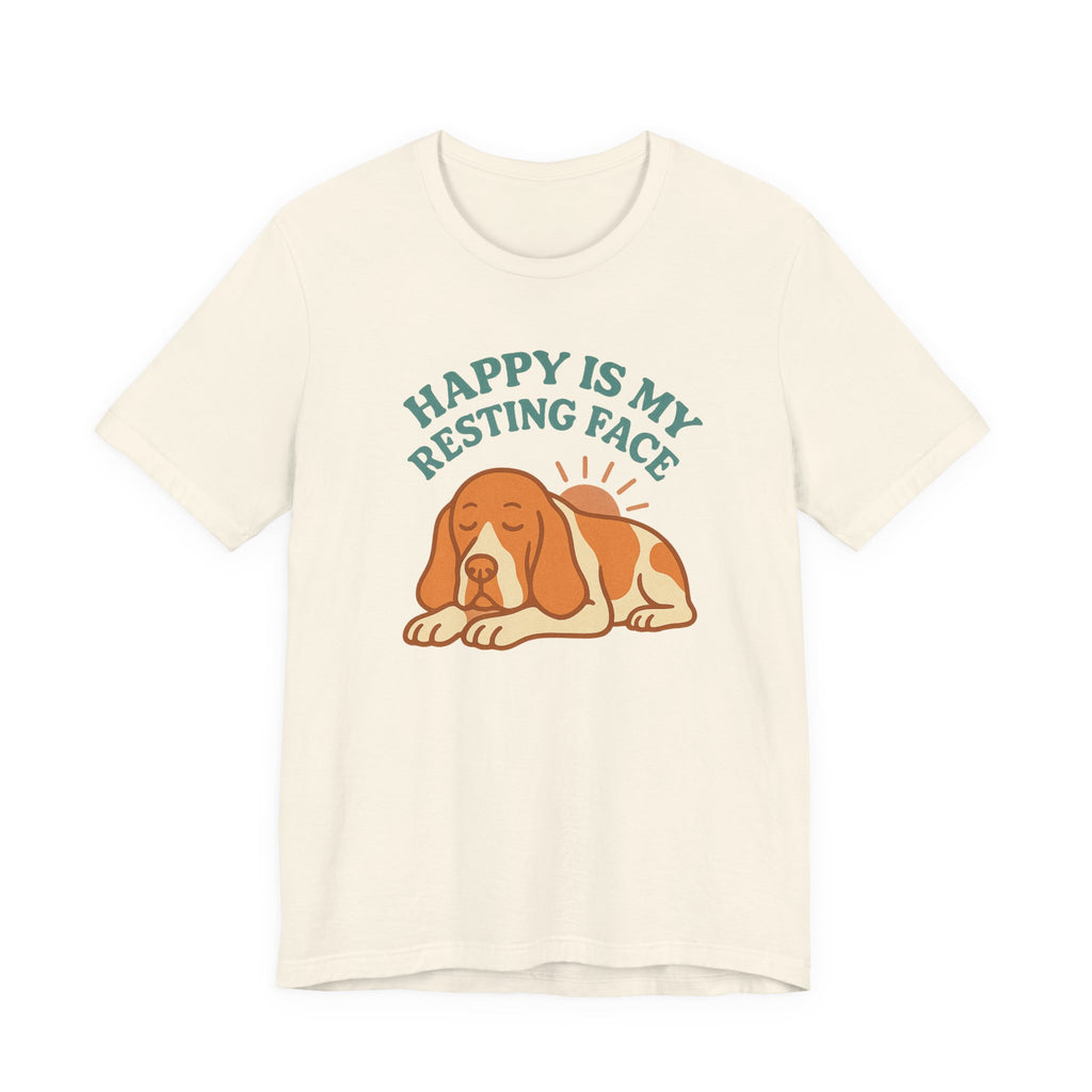 Bracco Italiano Happy Is My Resting Face Tee