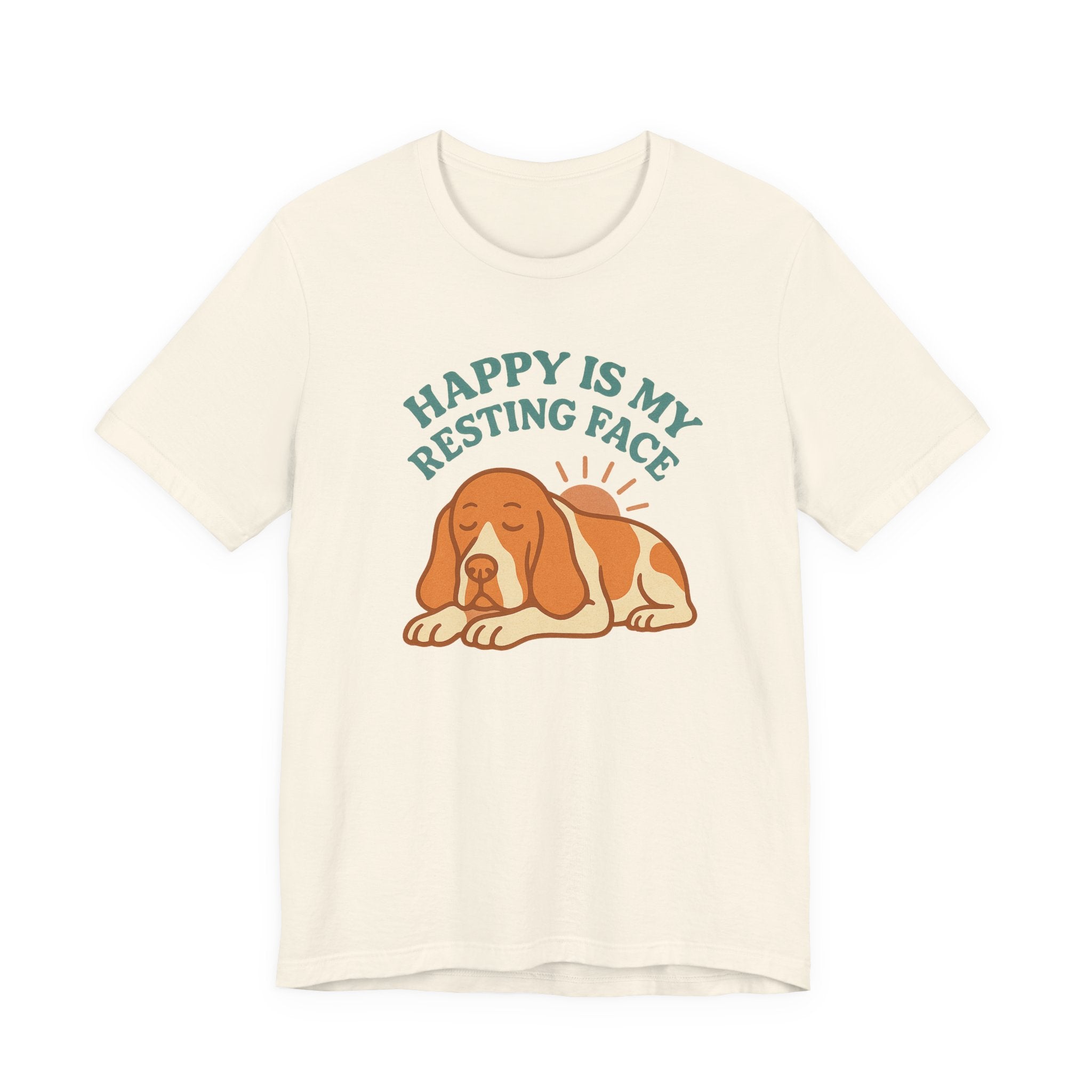 Bracco Italiano Happy Is My Resting Face Tee