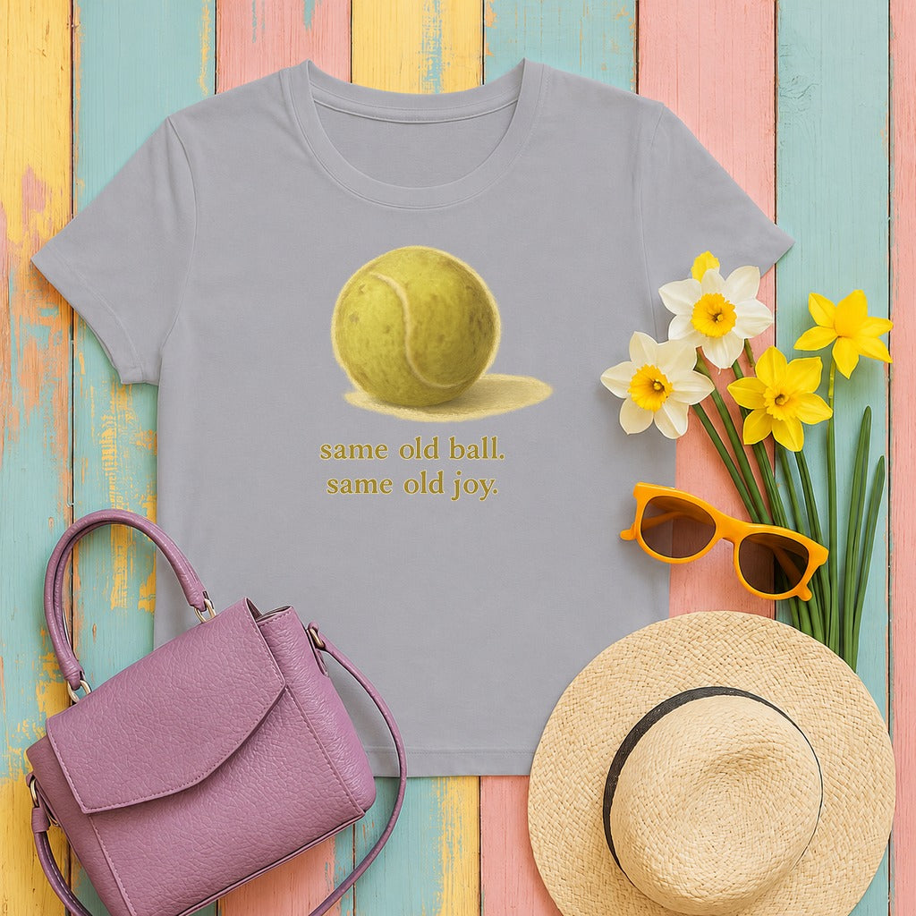 Black Lab Same Old Ball Same Old Joy T-shirt in Athletic Heather