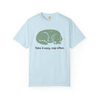 Take it easy nap often dog illustration T-shirt