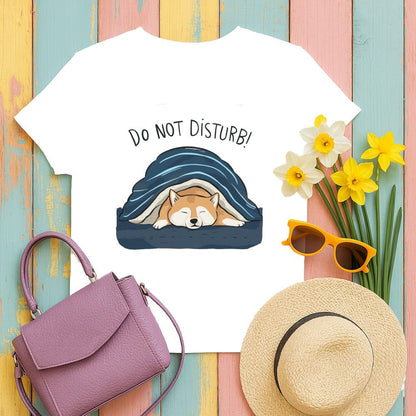 Do Not Disturb Sleeping Dog Graphic Tee product