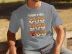 Today I Feel Emotions Dog Faces Graphic Tee