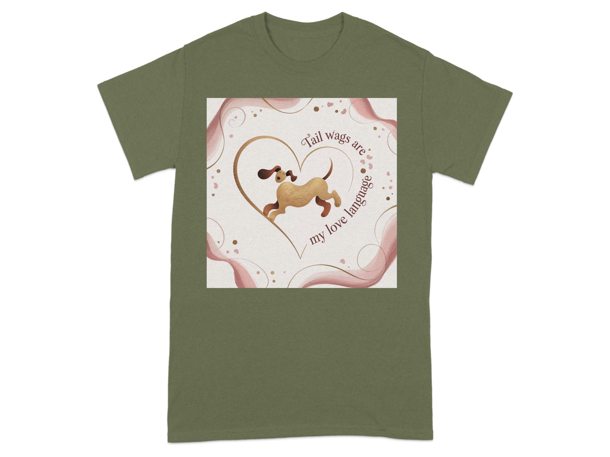 Tail Wags Are My Love Language T-shirt product type