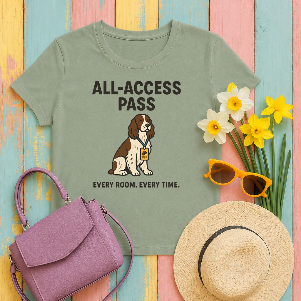 Springer All-Access Pass Tee in Sage