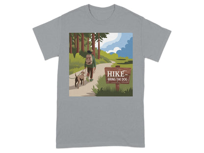 Hike Bring the Dog Scenic Trail Design T-shirt product type