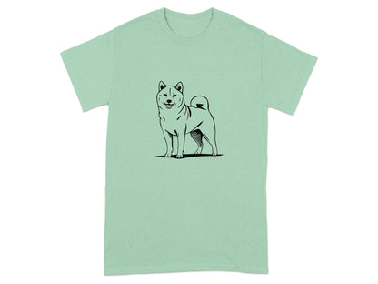 Shiba Inu Dog Graphic Short Sleeve T Shirt product type