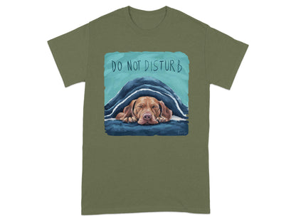 Do Not Disturb Sleeping Dog Graphic T-Shirt product type