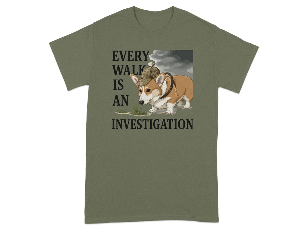 Every Walk Is An Investigation T-shirt