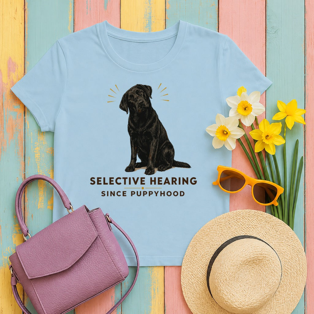 Selective Hearing Lab T-Shirt in Light Blue