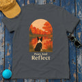 Paws & Reflect Boston Terrier T-Shirt in Charcoal