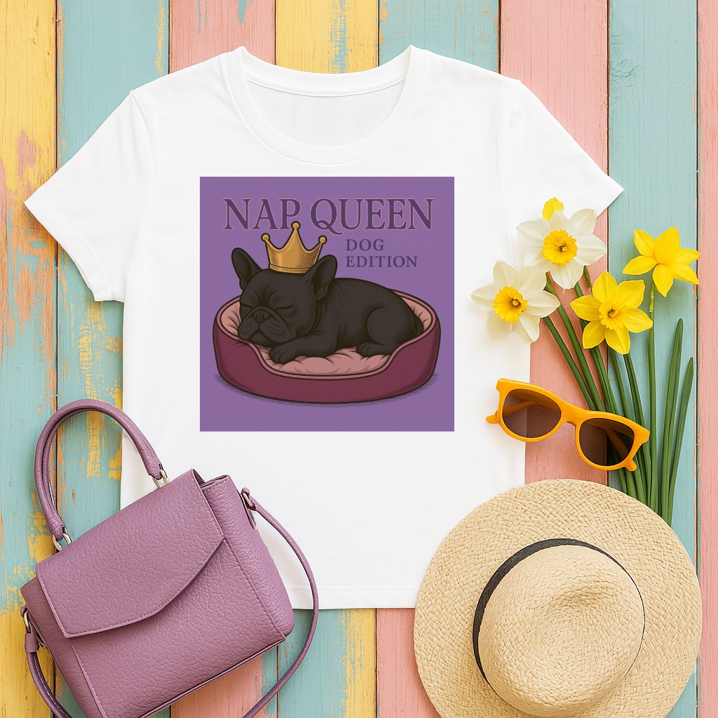 Nap Queen Dog Edition Graphic Printed Shirt product