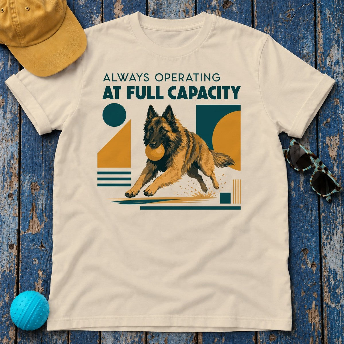 Always On Belgian Tervuren T-Shirt in Sand