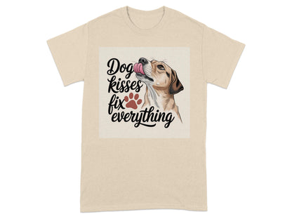 Dog Kisses Fix Everything T-shirt product