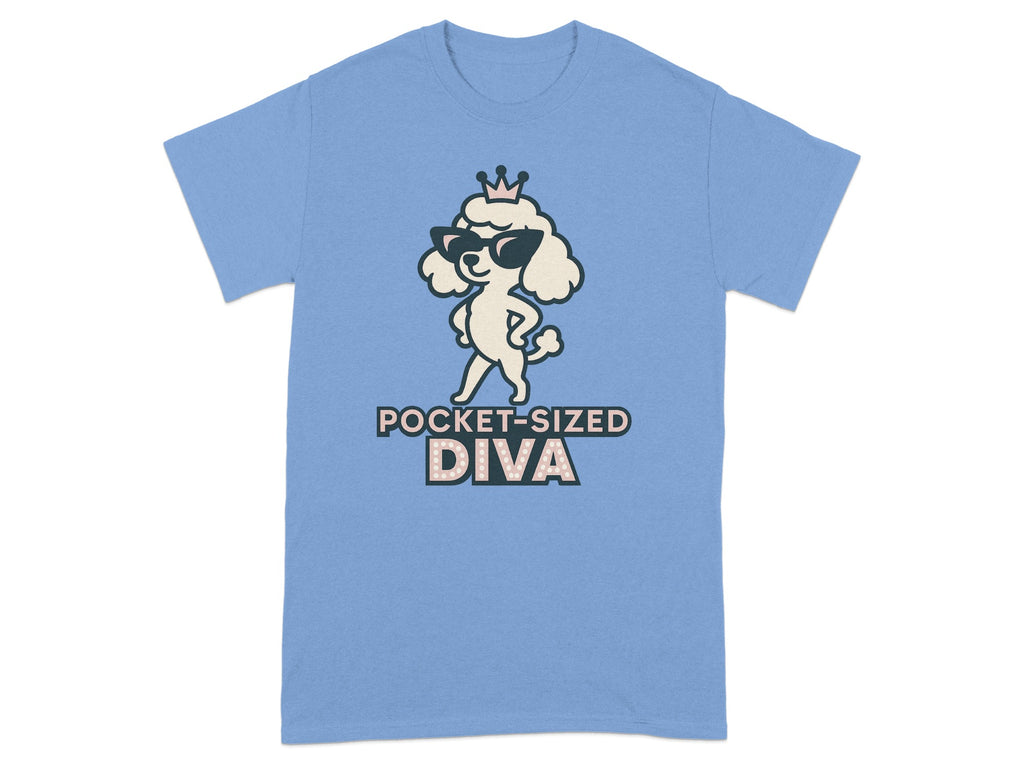 Pocket-Sized Diva Graphic Printed T-Shirt