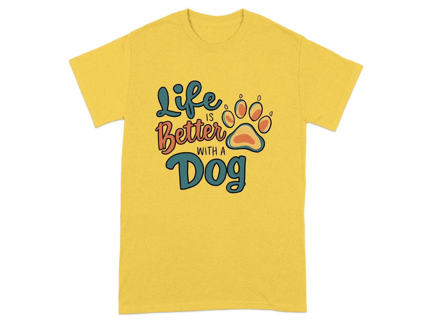 Life is Better with a Dog T-shirt product type