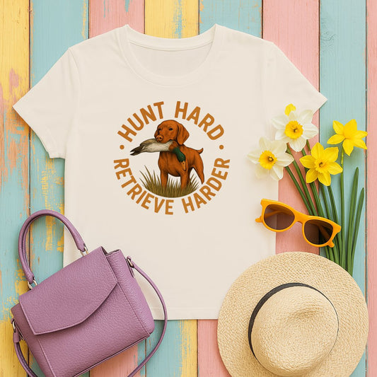 Hunt Hard Retrieve Harder Graphic Tee product