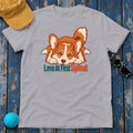 Love At First Sploot Corgi T-Shirt — Athletic Heather