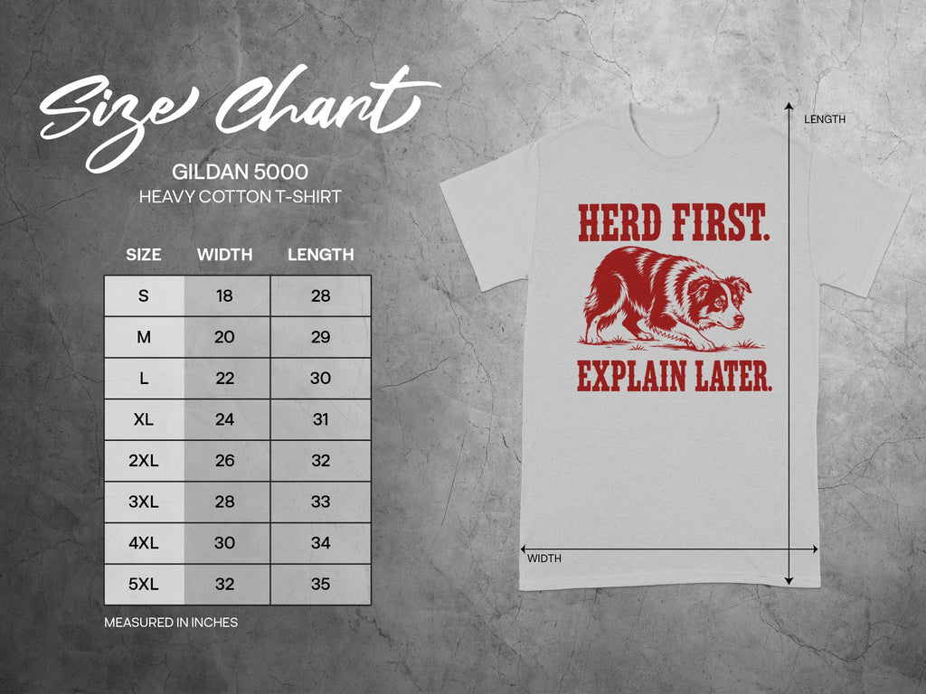 Herd First. Explain Later. Aussie's Instinct Tee
