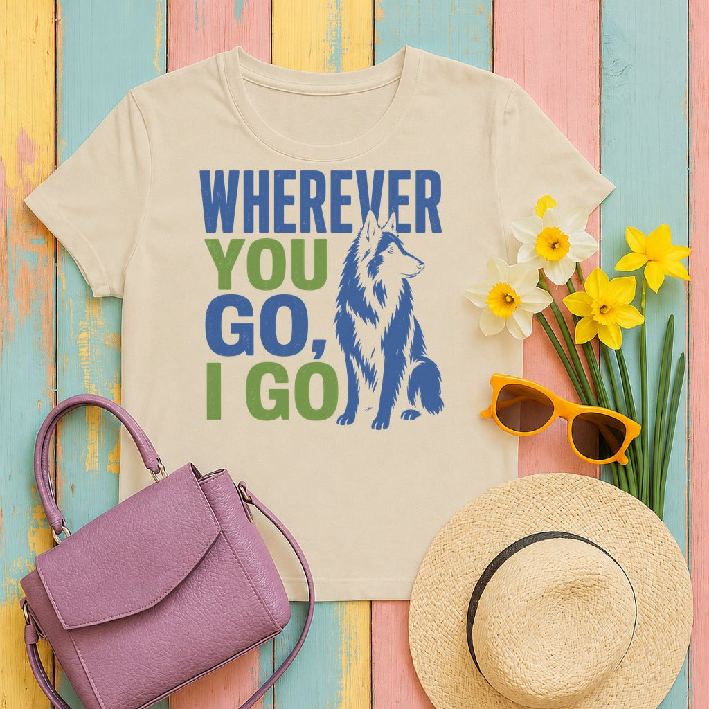 Wherever You Go Tervuren T-Shirt in Sand