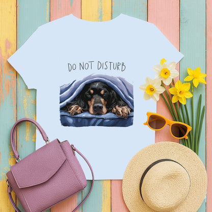 Do Not Disturb Dog Sleeping Graphic T-Shirt product type
