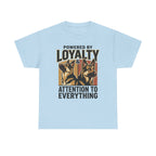 Powered By Loyalty German Shepherd T-shirt