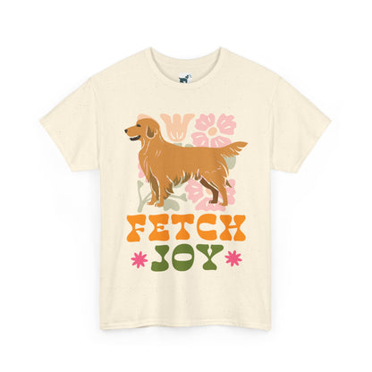 Fetch Joy Golden Retriever T Shirt